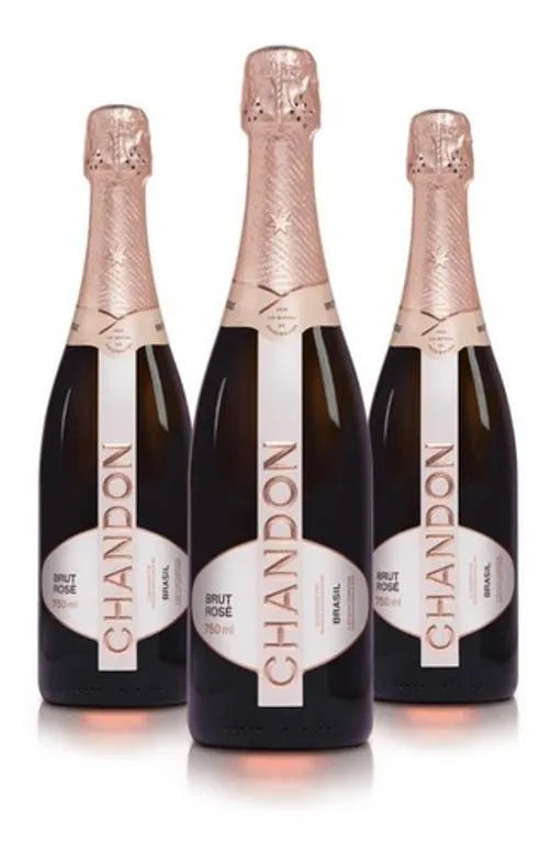 Kit 3 Chandon Rose Brut