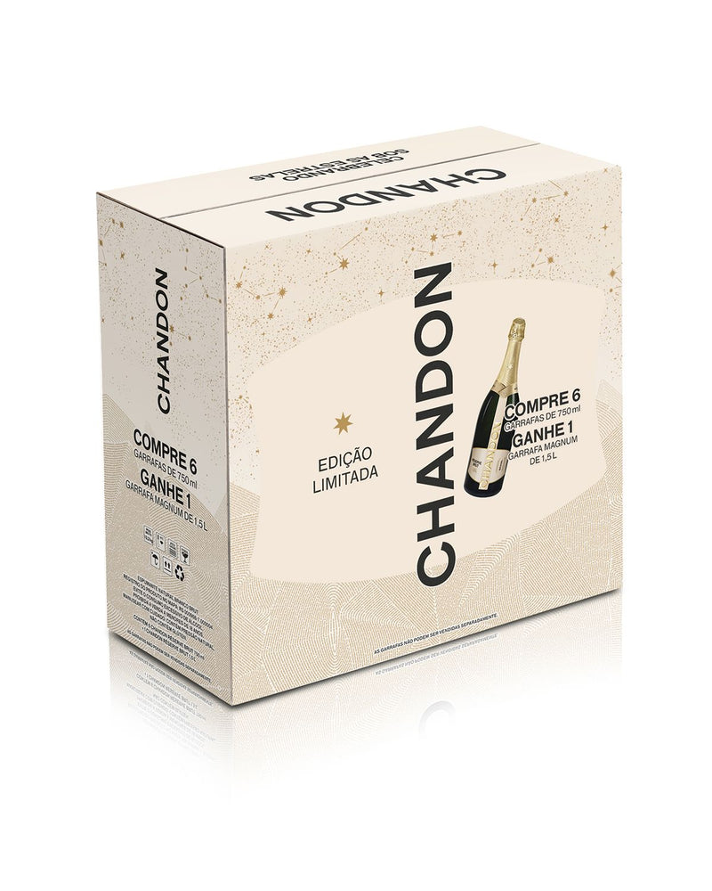 Chandon Reserve Brut Kit 6 unidades 750ml + 1 Magnum 1,5L