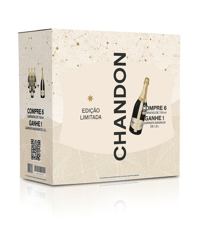 Chandon Reserve Brut Kit 6 unidades 750ml + 1 Magnum 1,5L