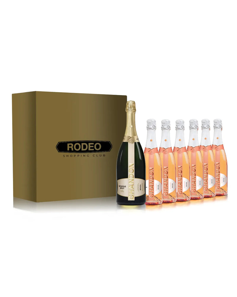 Chandon Passion on Ice Kit 6 unidades 750ml + 1 Magnum Brut 1,5L